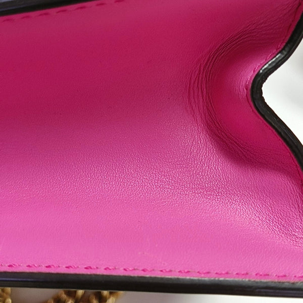 Authenticated pre-owned Sylvie Small Calfskin Pink - Crossbody Bag at Looply