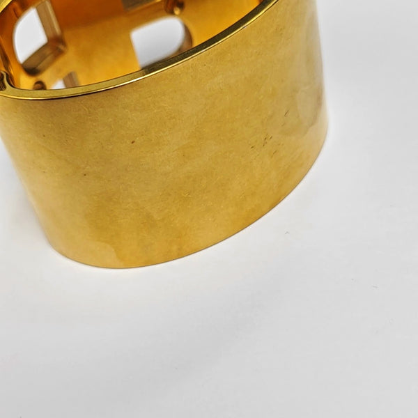 Authenticated pre-owned Synthetic Crystal Gold-tone Metal Bracelet - Bracelet at Looply