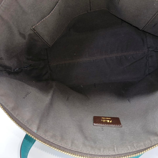 Calfskin Top Handle Bag Green