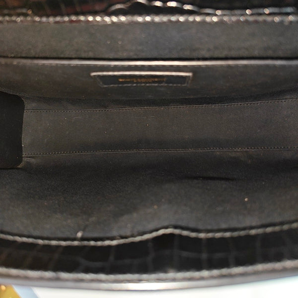MANHATTAN Medium Calfskin Black