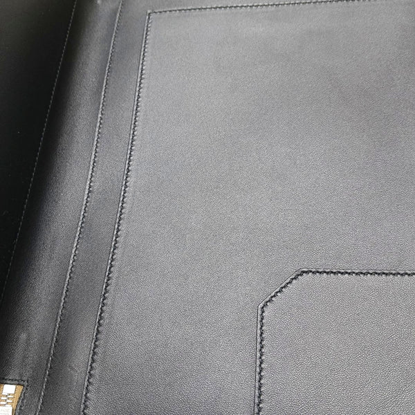 Leather Clutch Beige