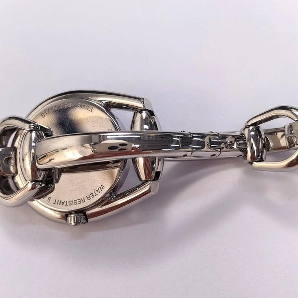 Horsebit 28mm White Quartz Watch