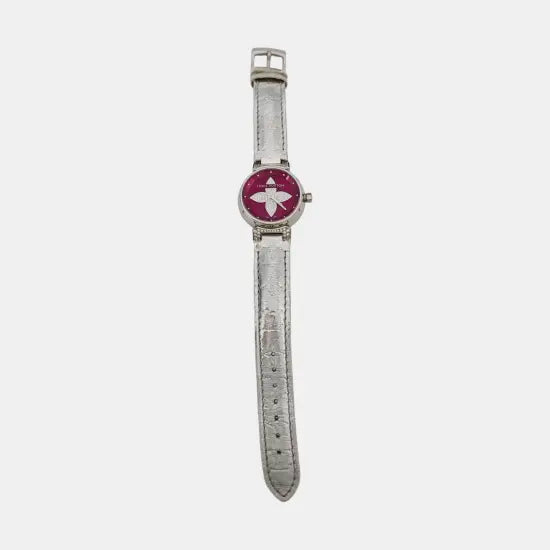 TAMBOUR GLAMOUR 28mm Red Quartz Watch