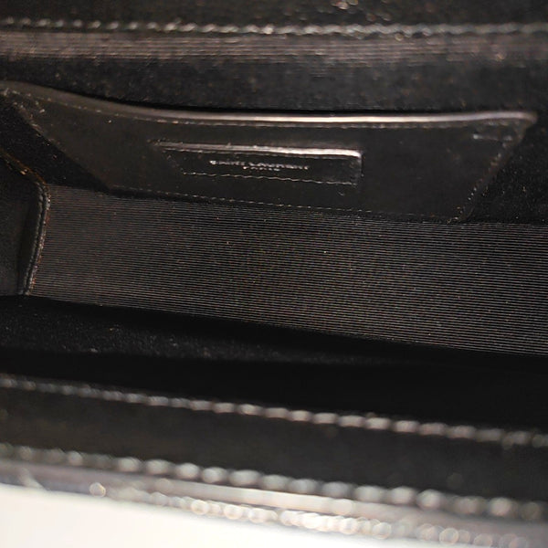ENVELOPE Small Quilted Calfskin Black