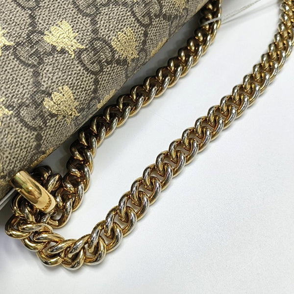 Authenticated pre-owned Padlock Small Monogram Coated Canvas Beige - Shoulder Bag at Looply