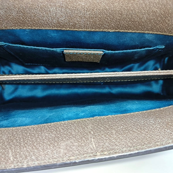 Authenticated pre-owned Ophidia Small Monogram Coated Canvas Beige - Shoulder Bag at Looply