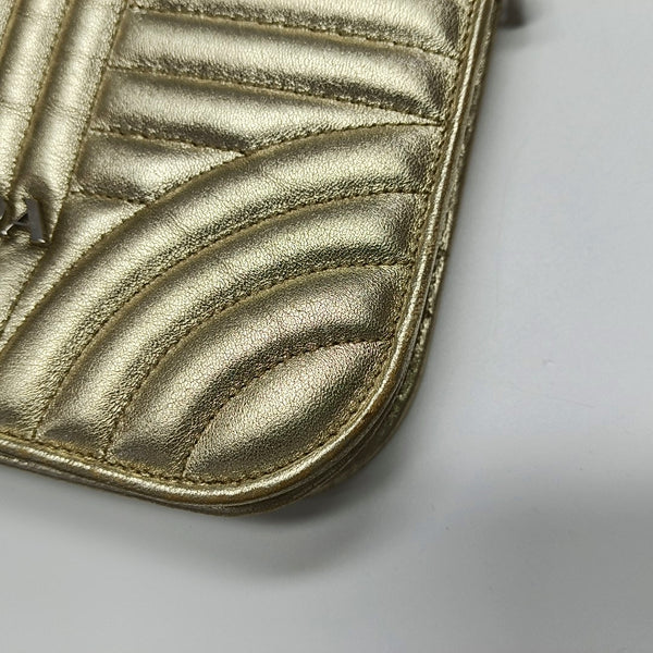 Authenticated pre-owned Diagramme Lambskin Beige - Crossbody Bag at Looply