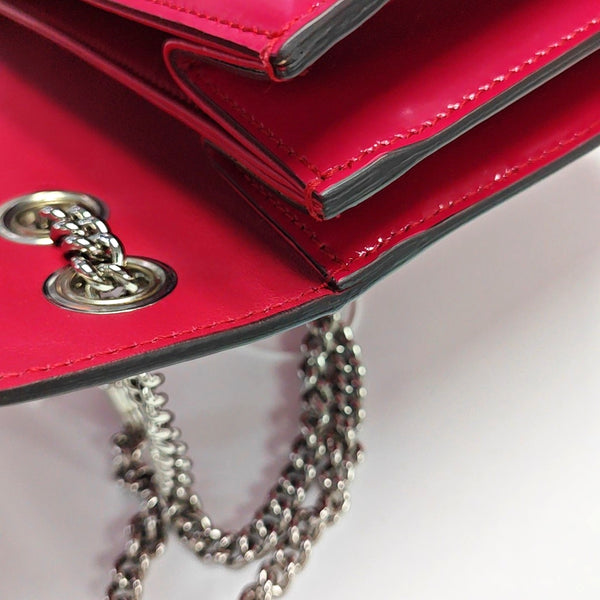 Authenticated pre-owned Interlocking G Large Calfskin Pink - Shoulder Bag at Looply