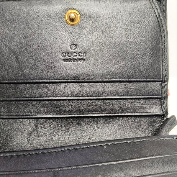 Authenticated pre-owned GG Marmont Calfskin Black Wallet - Wallet at Looply