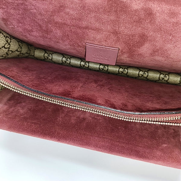 Authenticated pre-owned Dionysus Super Mini Monogram Coated Canvas Beige - Shoulder Bag at Looply