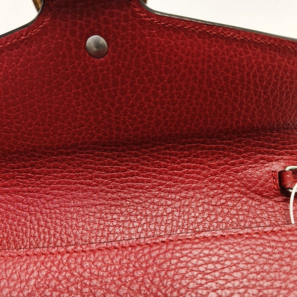 Authenticated pre-owned Dionysus Super Mini Calfskin Red - Shoulder Bag at Looply