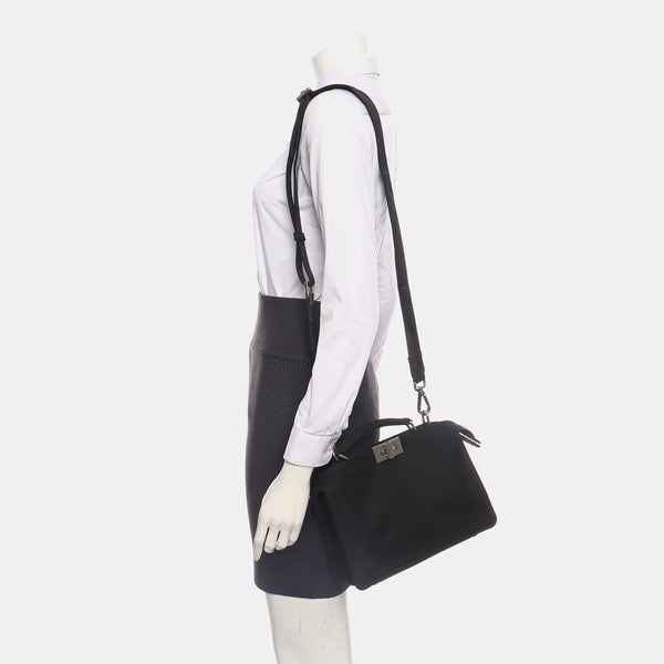 Authenticated pre-owned Peekaboo Small Nylon Black - Handbags at Looply