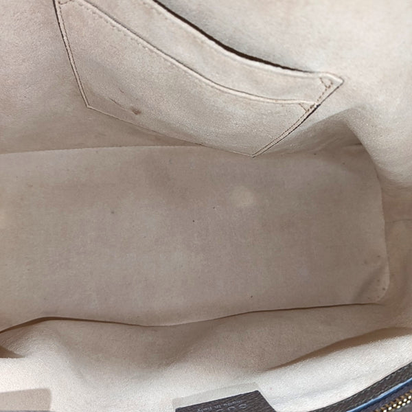 Authenticated pre-owned Ophidia Small Monogram Coated Canvas Beige - Shoulder Bag at Looply