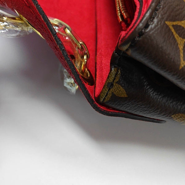 Authenticated pre-owned Pallas Monogram Coated Canvas Brown - Shoulder Bag at Looply