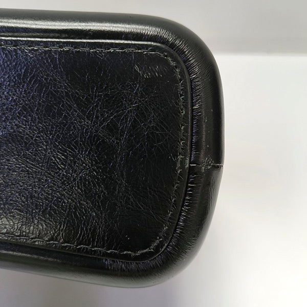 Authenticated pre-owned Gabrielle Medium Wool Black - Shoulder Bag at Looply
