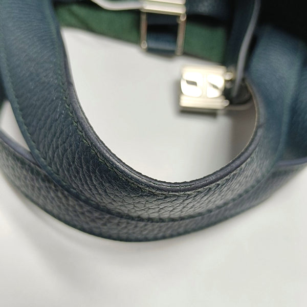 Authenticated pre-owned Picotin Lock 18 Clemence Green - Top Handle Bag at Looply