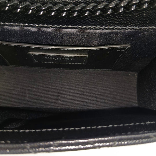 ENVELOPE Small Quilted Calfskin Black