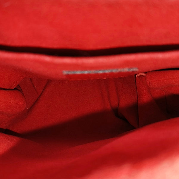 Authenticated pre-owned Locky BB Monogram Coated Canvas Red - Shoulder Bag at Looply