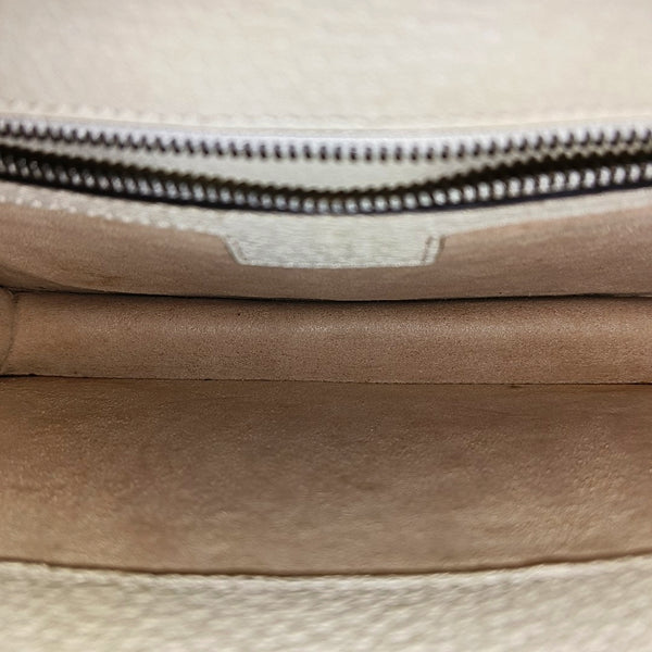 Ophidia Small Monogram Coated Canvas Beige
