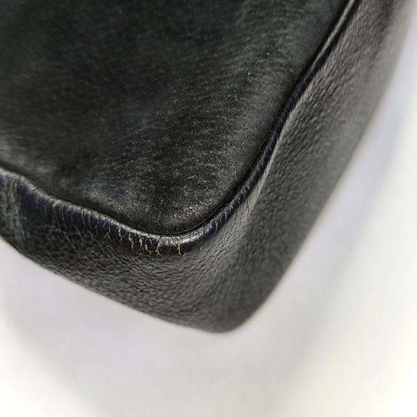 Authenticated pre-owned Bamboo 1947 Suede Black - Top Handle Bag at Looply