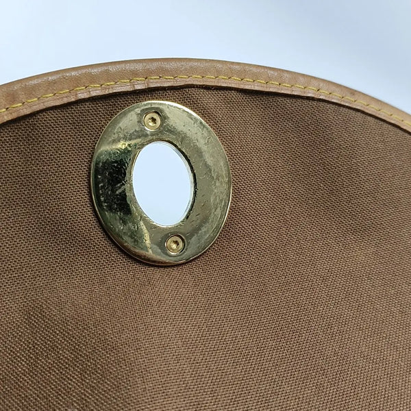 TULUM GM Monogram Coated Canvas Brown