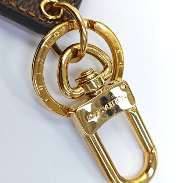 Authenticated pre-owned Leather Brown Bag Charm - Bag Charm at Looply