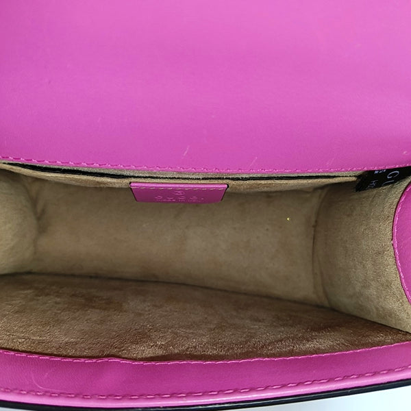 Authenticated pre-owned Sylvie Small Calfskin Pink - Crossbody Bag at Looply