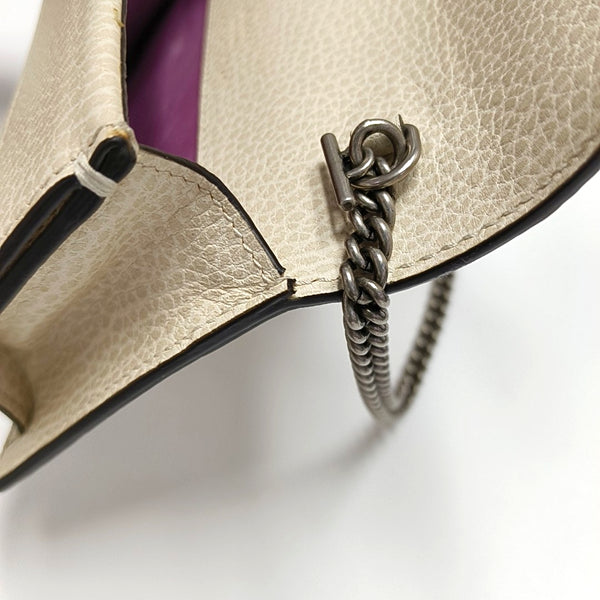 Authenticated pre-owned Dionysus Super Mini Calfskin Beige - Shoulder Bag at Looply