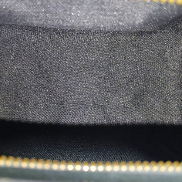 Coated Canvas Shoulder Bag Brown