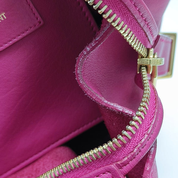 Authenticated pre-owned Chyc Y Ligne Small Calfskin Pink - Shoulder Bag at Looply
