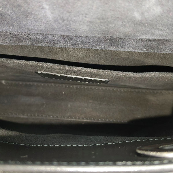Lady D-Joy Medium Cannage Calfskin Black