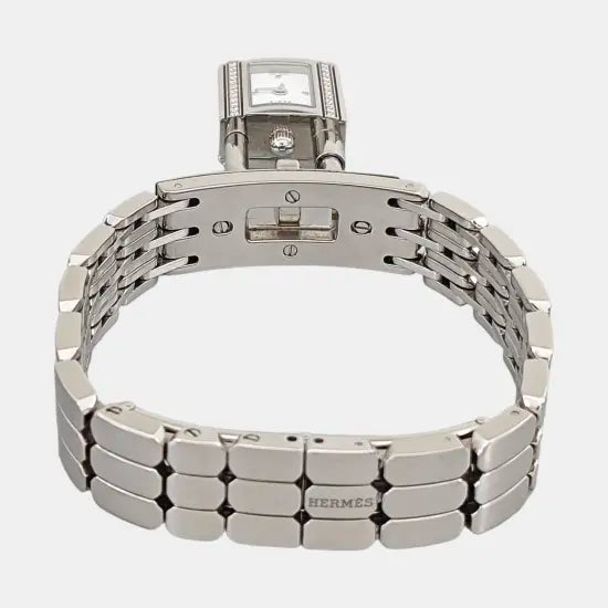 Reloj Heure H 21 mm con movimiento de cuarzo, blanco