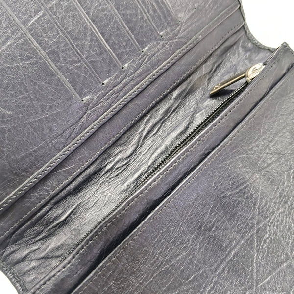 Authenticated pre-owned Cambon Quilted Calfskin Black Wallet - Wallet at Looply