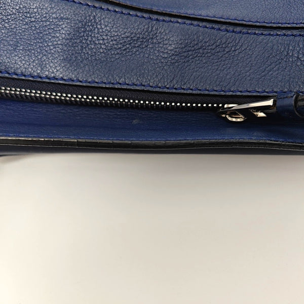Authenticated pre-owned Puzzle Small Calfskin Blue - Shoulder Bag at Looply