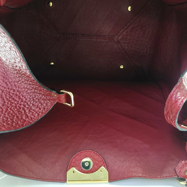 Canterbury Medium Calfskin Red