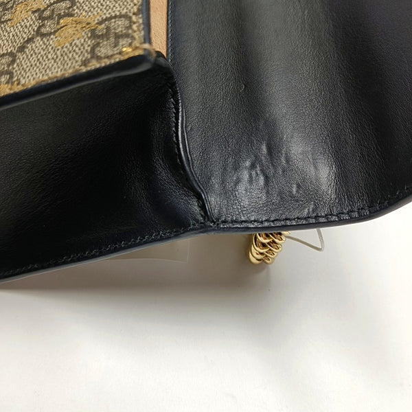 Authenticated pre-owned Padlock Small Monogram Coated Canvas Beige - Shoulder Bag at Looply