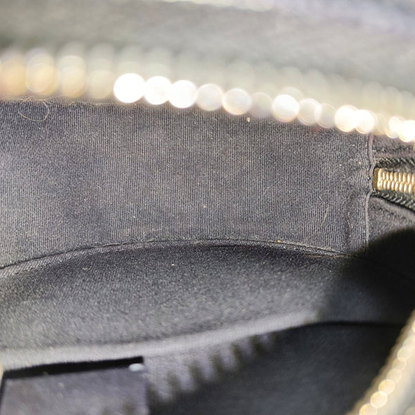 Quilted Grained Calfskin Black