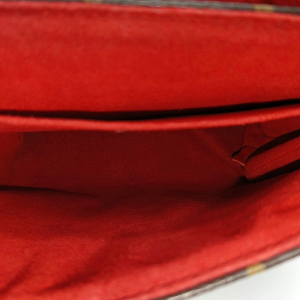 Authenticated pre-owned Locky BB Monogram Coated Canvas Red - Shoulder Bag at Looply