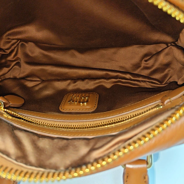 Arcadie Small Calfskin Brown