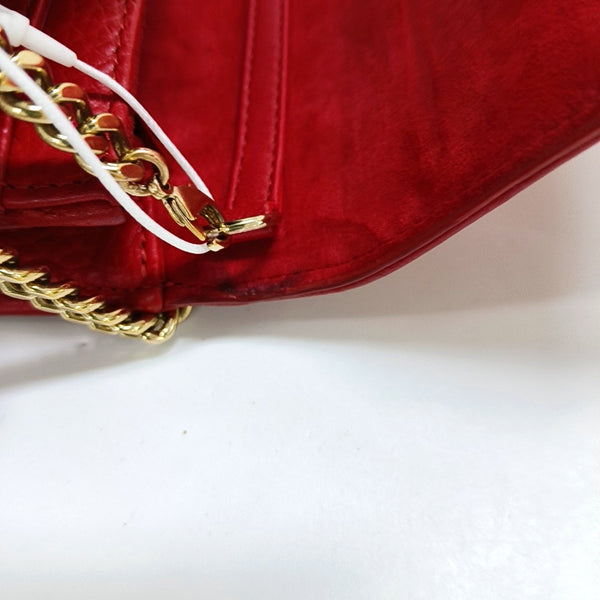 Diorama Calfskin Red