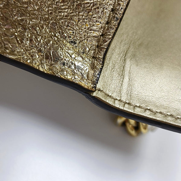 Authenticated pre-owned Padlock Small Special Material Gold - Shoulder Bag at Looply