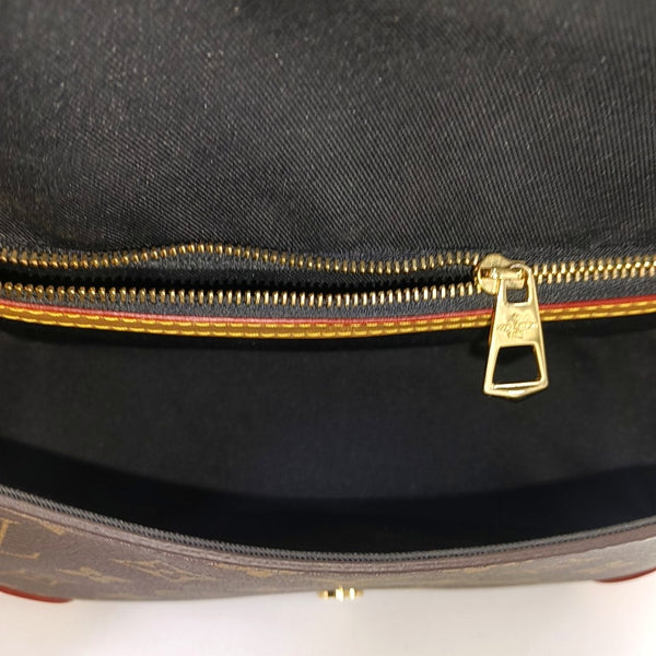 DIANE Monogram Coated Canvas Brown