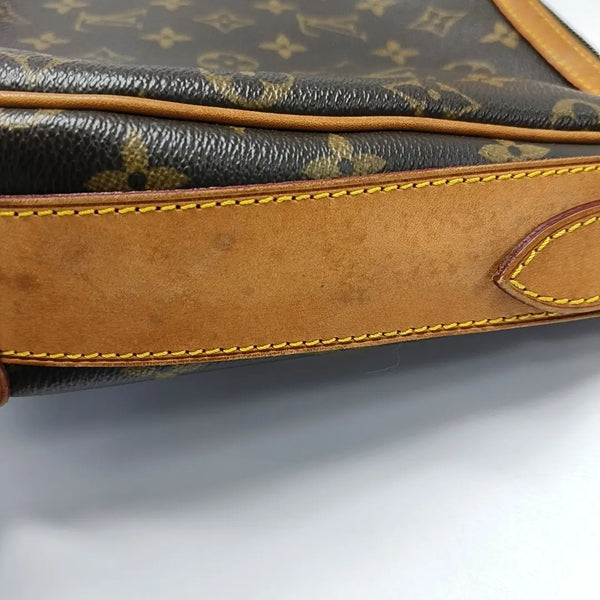 TULUM GM Monogram Coated Canvas Brown