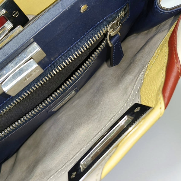 Authenticated pre-owned Peekaboo Calfskin Multicolor - Shoulder Bag at Looply