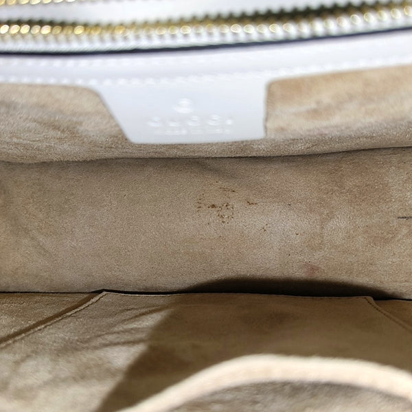 Authenticated pre-owned Sylvie Small Calfskin White - Shoulder Bag at Looply