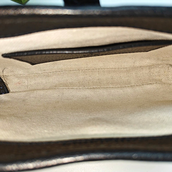 Authenticated pre-owned Jackie 1961 Mini Monogram Denim Black - Shoulder Bag at Looply