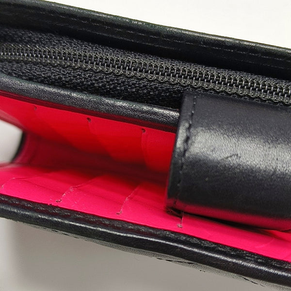 Authenticated pre-owned Cambon Quilted Calfskin Black Wallet - Wallet at Looply
