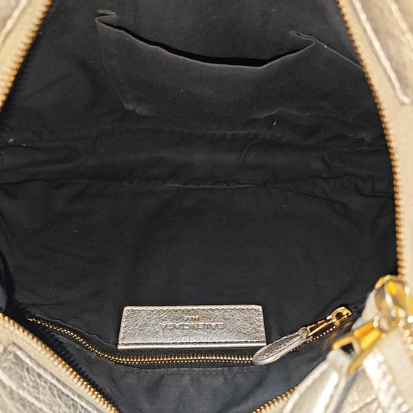 Classic City Small Lambskin Silver