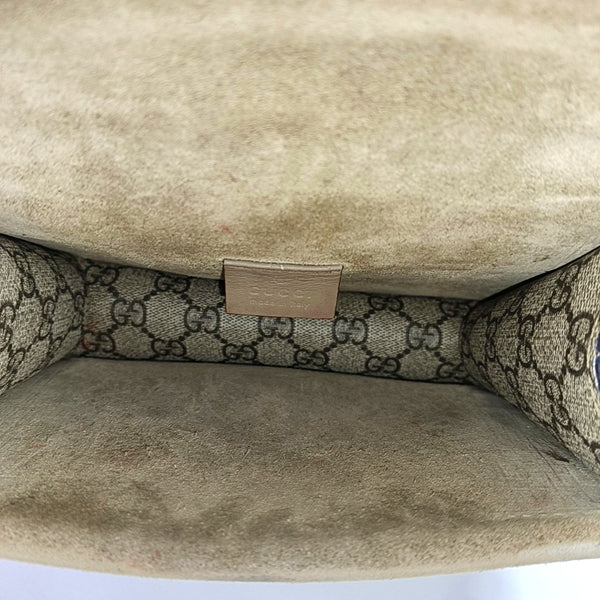 Authenticated pre-owned Dionysus Super Mini Monogram Coated Canvas Beige - Crossbody Bag at Looply