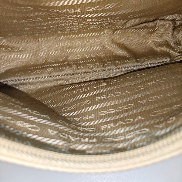 Authenticated pre-owned Reedition2000 Mini Nylon Beige - Top Handle Bag at Looply